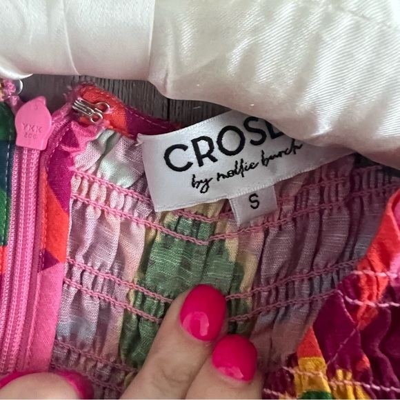 CROSBY by Mollie Burch Multicolor Floral Blouse Small - Picture 3 of 3